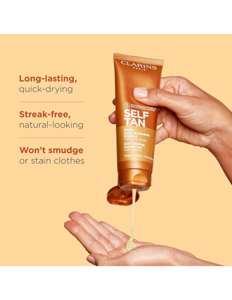 Gel Bronceador Autobrillante Tinteado Clarins 119g - Natural Gel Bronceador Autobrillante Tinteado Clarins 119g - Natural