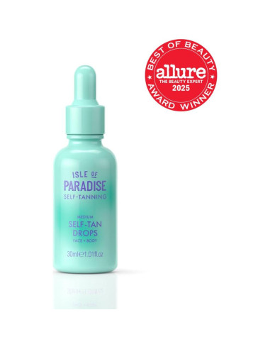Isla del Paraíso Gotas de Bronceado Facial y Corporal 30mL