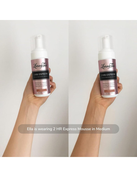 Mousse Autobronceador Loving Tan 2 HR Express 118 ml - Natural Mousse Autobronceador Loving Tan 2 HR Express 118 ml - Natural