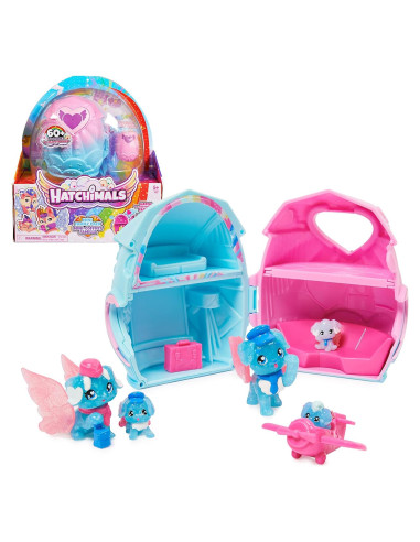 Hatchimals CollEGGtibles Paquete Familiar 3 Personajes + Bebés
