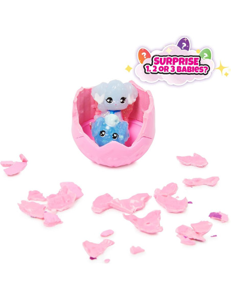 Hatchimals CollEGGtibles Paquete Familiar 3 Personajes + Bebés Hatchimals CollEGGtibles Paquete Familiar 3 Personajes + Bebés