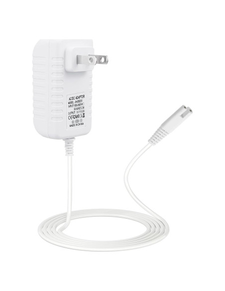 Cargador de Reemplazo Waterpik 3V 200mA 1.5M 2 Patas Cargador de Reemplazo Waterpik 3V 200mA 1.5M 2 Patas