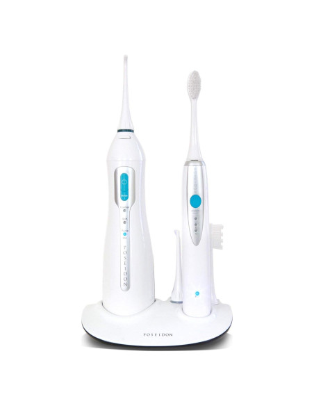 Combo Cepillo de Dientes Sónico e Irrigador Oral ToiletTree Combo Cepillo de Dientes Sónico e Irrigador Oral ToiletTree