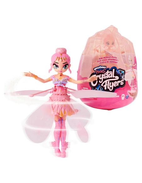 Muñeca Voladora Crystal Flyers Hatchimals Rosa 6+ años Muñeca Voladora Crystal Flyers Hatchimals Rosa 6+ años