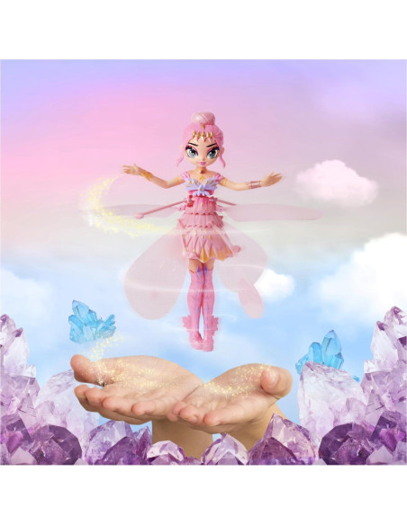 Muñeca Voladora Crystal Flyers Hatchimals Rosa 6+ años Muñeca Voladora Crystal Flyers Hatchimals Rosa 6+ años