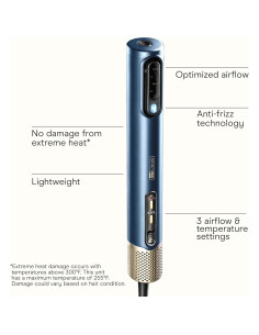 Secador de Pelo DigitalAIRE INFINITI PRO Conair 124C 4 Accesorios 2