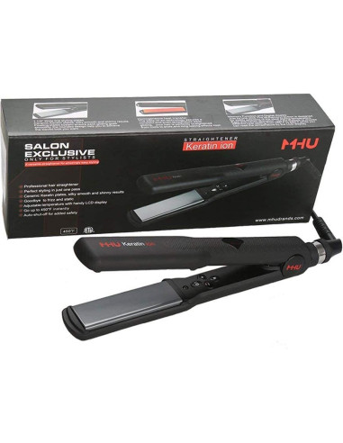 Plancha de Pelo Profesional Queratina 1.25" 3.18 cm Doble Voltaje