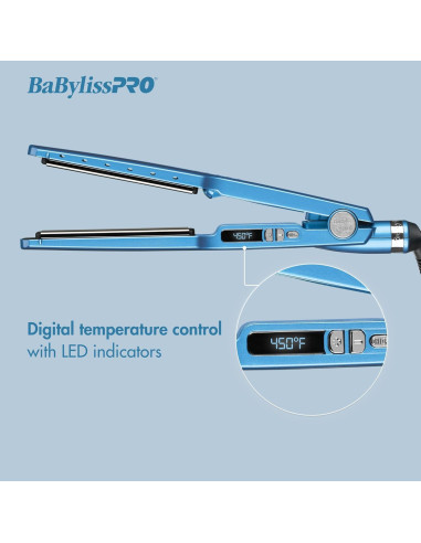 Plancha de Pelo Iónica Titanio Nano BaBylissPRO 4.4 cm