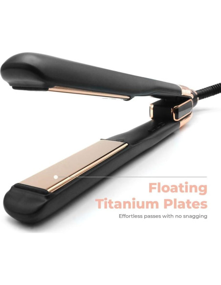 Plancha de Pelo SRILabs StyleQ - Luz Infrarroja, Iones Negativos, 12 Niveles Calor Plancha de Pelo SRILabs StyleQ - Luz Infrarroja, Iones Negativos, 12 Niveles Calor