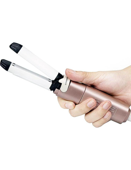 Mini Plancha 2 en 1 VAV Cerámica 1 Pulgada Doble Voltaje Mini Plancha 2 en 1 VAV Cerámica 1 Pulgada Doble Voltaje