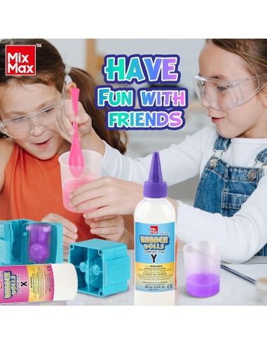 Kit de Fabricación de Muñecas de Goma MixMax - 32 Piezas
