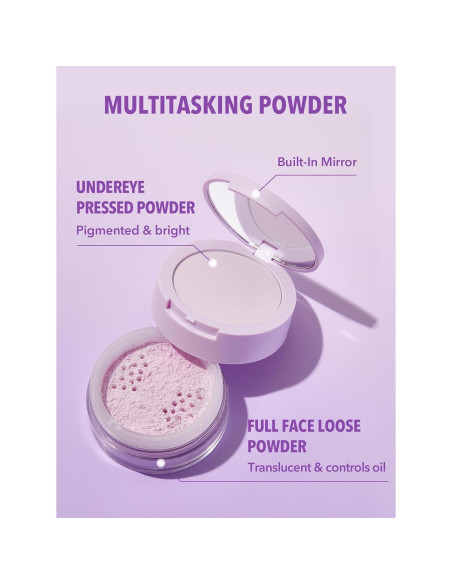 Polvo Suelto Fijador para Ojeras SHEGLAM Taro 9.92g Polvo Suelto Fijador para Ojeras SHEGLAM Taro 9.92g