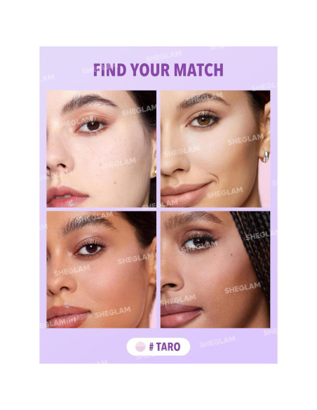 Polvo Suelto Fijador para Ojeras SHEGLAM Taro 9.92g Polvo Suelto Fijador para Ojeras SHEGLAM Taro 9.92g