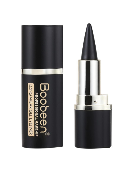 Lápiz de Eyeliner Negro Boobeen - Impermeable y Secado Rápido Lápiz de Eyeliner Negro Boobeen - Impermeable y Secado Rápido