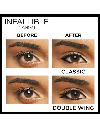 Lápiz de Ojos Mecánico L'Oreal Infallible Negro 0.227 g