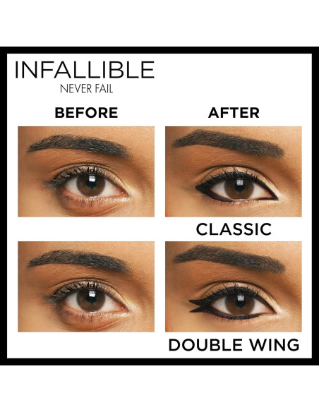 Lápiz de Ojos Mecánico L'Oreal Infallible Negro 0.227 g Lápiz de Ojos Mecánico L'Oreal Infallible Negro 0.227 g