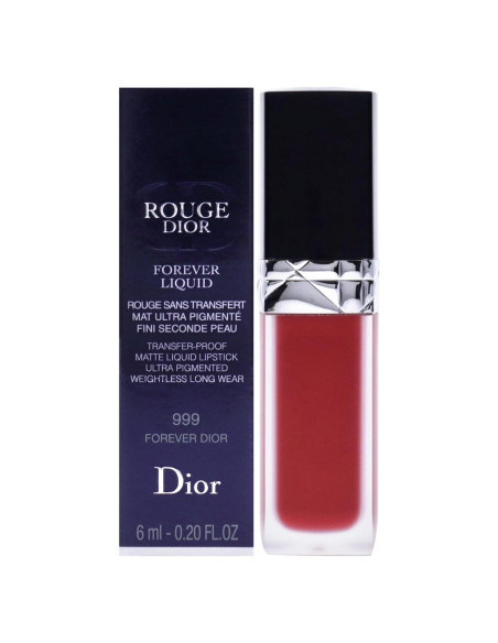 Labial Líquido Mate Christian Dior Rouge Forever 5.67 g Labial Líquido Mate Christian Dior Rouge Forever 5.67 g