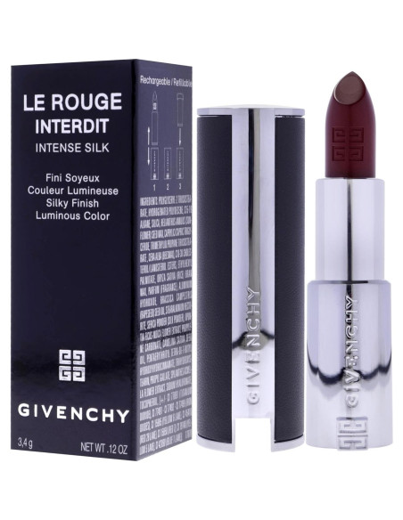 Labial Givenchy Le Rouge Interdit Intense Silk N117 3.11 g Labial Givenchy Le Rouge Interdit Intense Silk N117 3.11 g