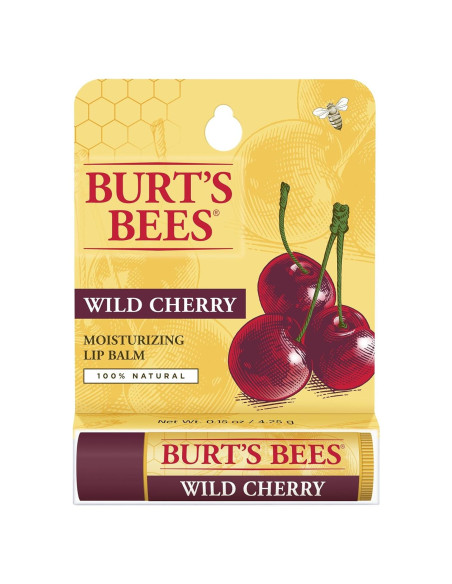Bálsamo Labial Hidratante Burt's Bees Cereza Silvestre 4.25g Bálsamo Labial Hidratante Burt's Bees Cereza Silvestre 4.25g