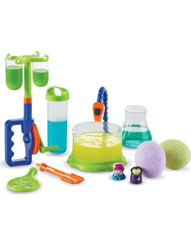 Laboratorio Monsterglow Beaker Creatures Learning Resources - 13 Piezas