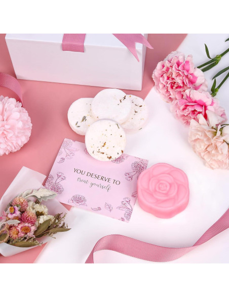Set de Spa en Casa Rosa EXTALOW - Regalos para Mujeres Set de Spa en Casa Rosa EXTALOW - Regalos para Mujeres