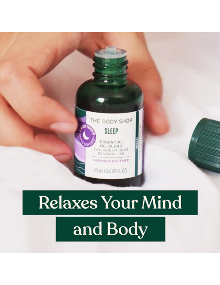 Aceite Esencial para Dormir The Body Shop 17ml - Lavanda y Vetiver Aceite Esencial para Dormir The Body Shop 17ml - Lavanda y Vetiver