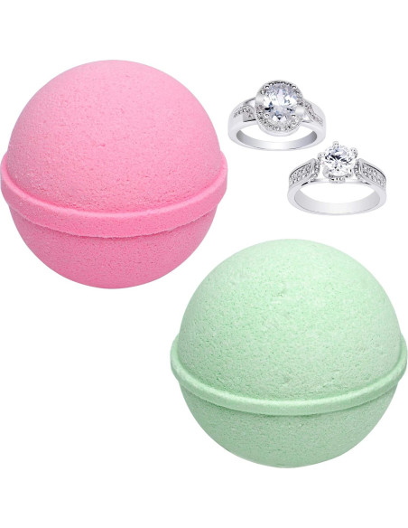 Conjunto de 2 Bombas de Baño Jackpot Candles con Anillo Sorpresa Conjunto de 2 Bombas de Baño Jackpot Candles con Anillo Sorpresa