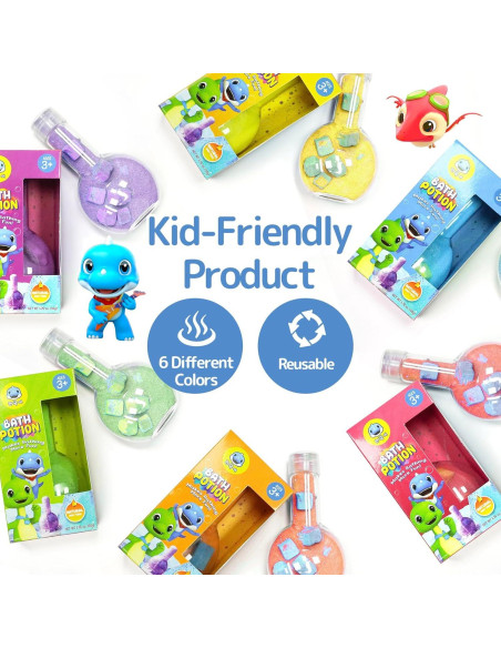 Juguetes de Baño SWCANDY 6 Pociones Mágicas Diversión 4-8 Años Juguetes de Baño SWCANDY 6 Pociones Mágicas Diversión 4-8 Años