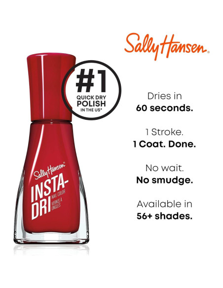 Esmalte de Uñas Sally Hansen Insta-Dri Hurry Plum 9.2ml Pack 2 Esmalte de Uñas Sally Hansen Insta-Dri Hurry Plum 9.2ml Pack 2