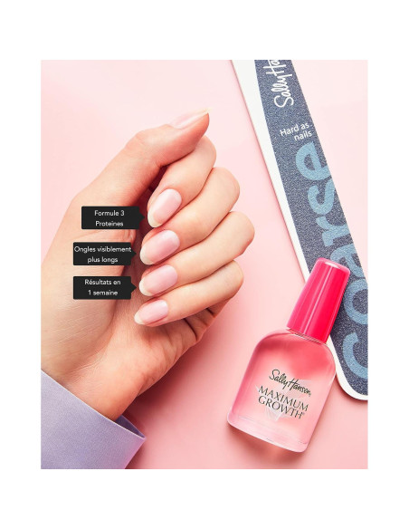 Endurecedor de Uñas Sally Hansen Crecimiento Máximo 13.3 ml Endurecedor de Uñas Sally Hansen Crecimiento Máximo 13.3 ml