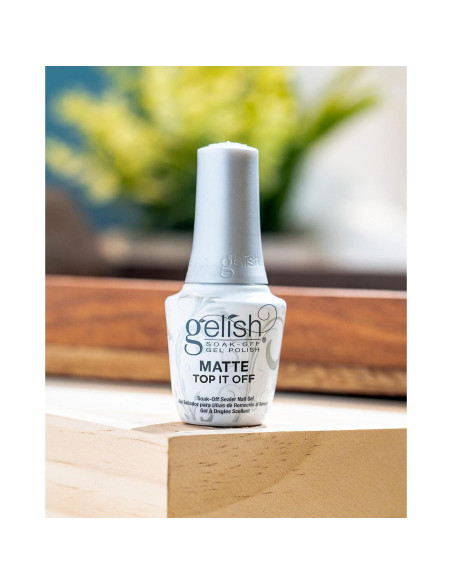 Gelish Matte Top It Off 9ml - Acabado Mate para Uñas Gelish Matte Top It Off 9ml - Acabado Mate para Uñas