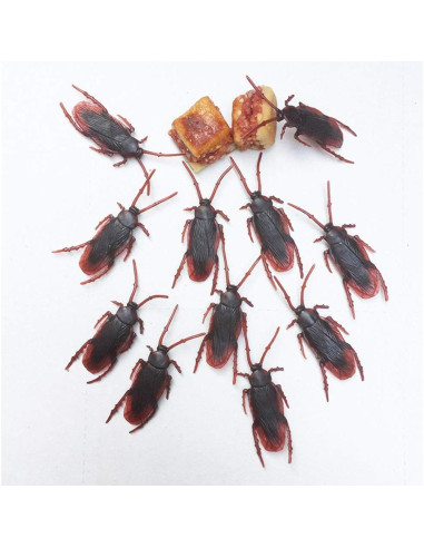 Cucarachas Falsas Realistas OJYUDD 100pcs para Bromas