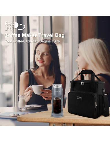 Bolsa de Viaje para Cafetera BAGLHER Compatible con Keurig