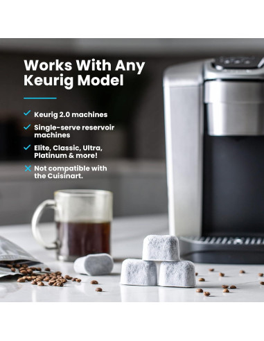 Paquete de 12 Filtros de Reemplazo K&J para Cafetera Keurig