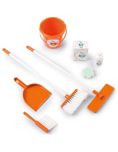 Carro de Limpieza Smoby - Aspiradora Infantil con Accesorios