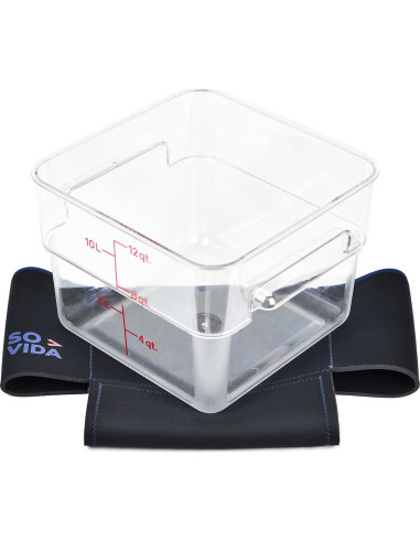 Manga Sous Vide SO-VIDA para Cambro 12 Cuartos - Aislamiento Neopreno