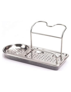 Caddy de Fregadero OXO Good Grips Acero Inoxidable Gris