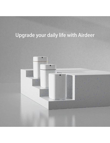 Cubo de Basura Inteligente Airdeer A1 15L con Sensor y Sellado Cubo de Basura Inteligente Airdeer A1 15L con Sensor y Sellado