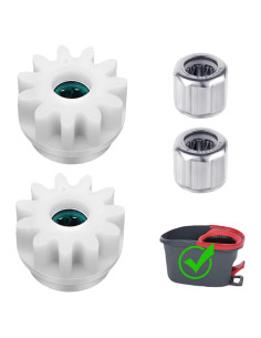 4 Piezas Reemplazo para Mopa Giratoria YEEZUNPU