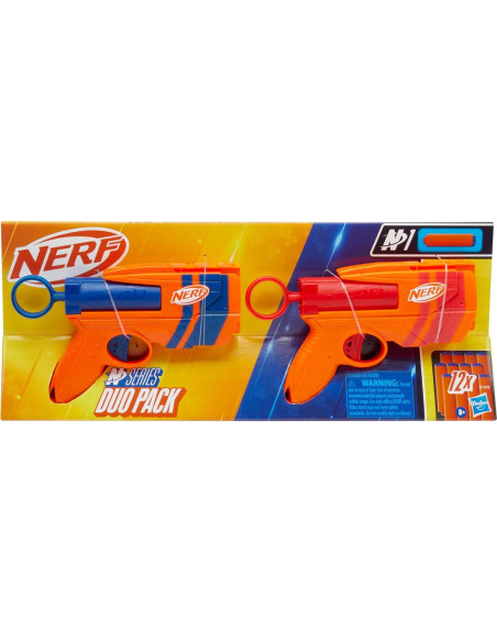 Paquete Doble Nerf N Series - 2 Blasters Ward + 12 Dardos N1 Paquete Doble Nerf N Series - 2 Blasters Ward + 12 Dardos N1