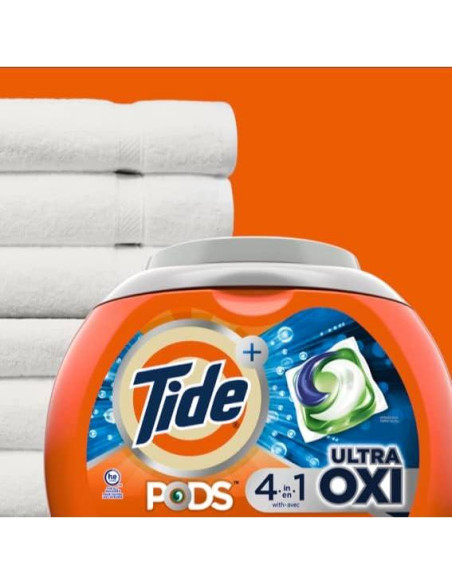 Detergente para Ropa Tide Pods Ultra Oxi 3 en 1 43 Unidades Detergente para Ropa Tide Pods Ultra Oxi 3 en 1 43 Unidades