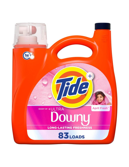 Detergente Líquido Tide Plus Boost Ultra Downy 3.47 L Aroma Fresco de Abril Detergente Líquido Tide Plus Boost Ultra Downy 3.47 L Aroma Fresco de Abril