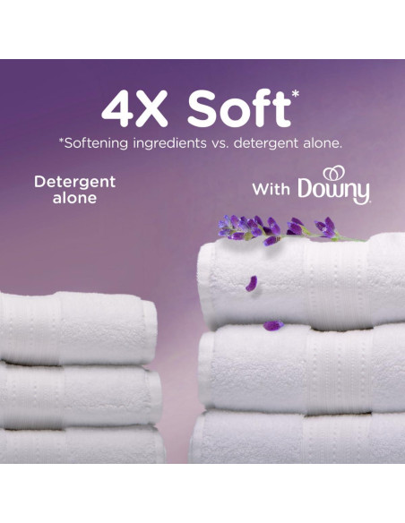 Suavizante de Tela Líquido Downy Ultra Suave 1650 ml Lavanda - Paquete de 2 Suavizante de Tela Líquido Downy Ultra Suave 1650 ml Lavanda - Paquete de 2