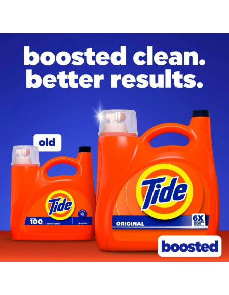 Detergente Líquido para Ropa Tide Original 2.96 L - 80 Lavados Detergente Líquido para Ropa Tide Original 2.96 L - 80 Lavados