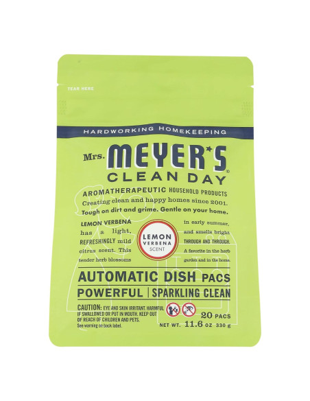 Lavavajillas Mrs. Meyer's Verbena de Limón 329.5g Pack 1 Lavavajillas Mrs. Meyer's Verbena de Limón 329.5g Pack 1