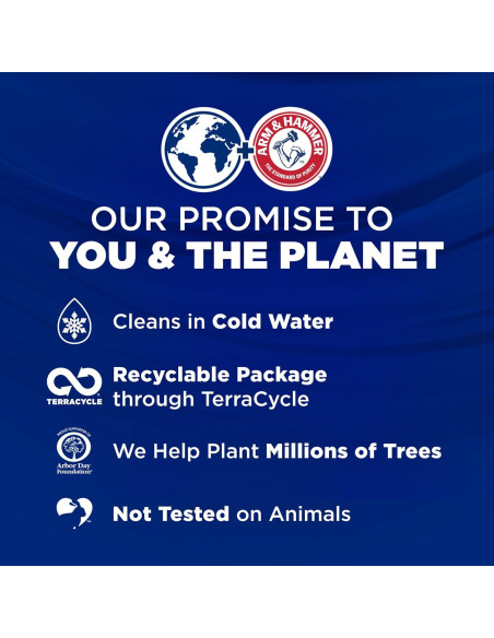 Detergente para Ropa Arm & Hammer 5-en-1 42 Paquetes HE Detergente para Ropa Arm & Hammer 5-en-1 42 Paquetes HE