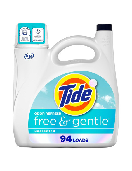 Detergente Líquido Tide Libre y Suave 3.9L Hipoalergénico Detergente Líquido Tide Libre y Suave 3.9L Hipoalergénico