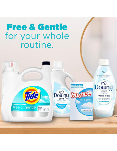 Detergente Líquido Tide Libre y Suave 3.9L Hipoalergénico Detergente Líquido Tide Libre y Suave 3.9L Hipoalergénico