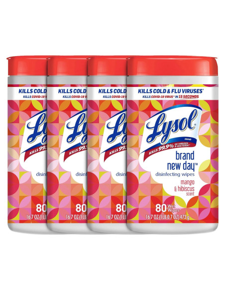 Toallitas Desinfectantes Lysol Multi-Superficie 80 Unidades Toallitas Desinfectantes Lysol Multi-Superficie 80 Unidades