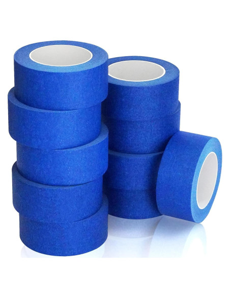 Cinta de Pintor Azul TOTDTDA 5 cm x 50 m - Paquete de 10 Rollos Cinta de Pintor Azul TOTDTDA 5 cm x 50 m - Paquete de 10 Rollos
